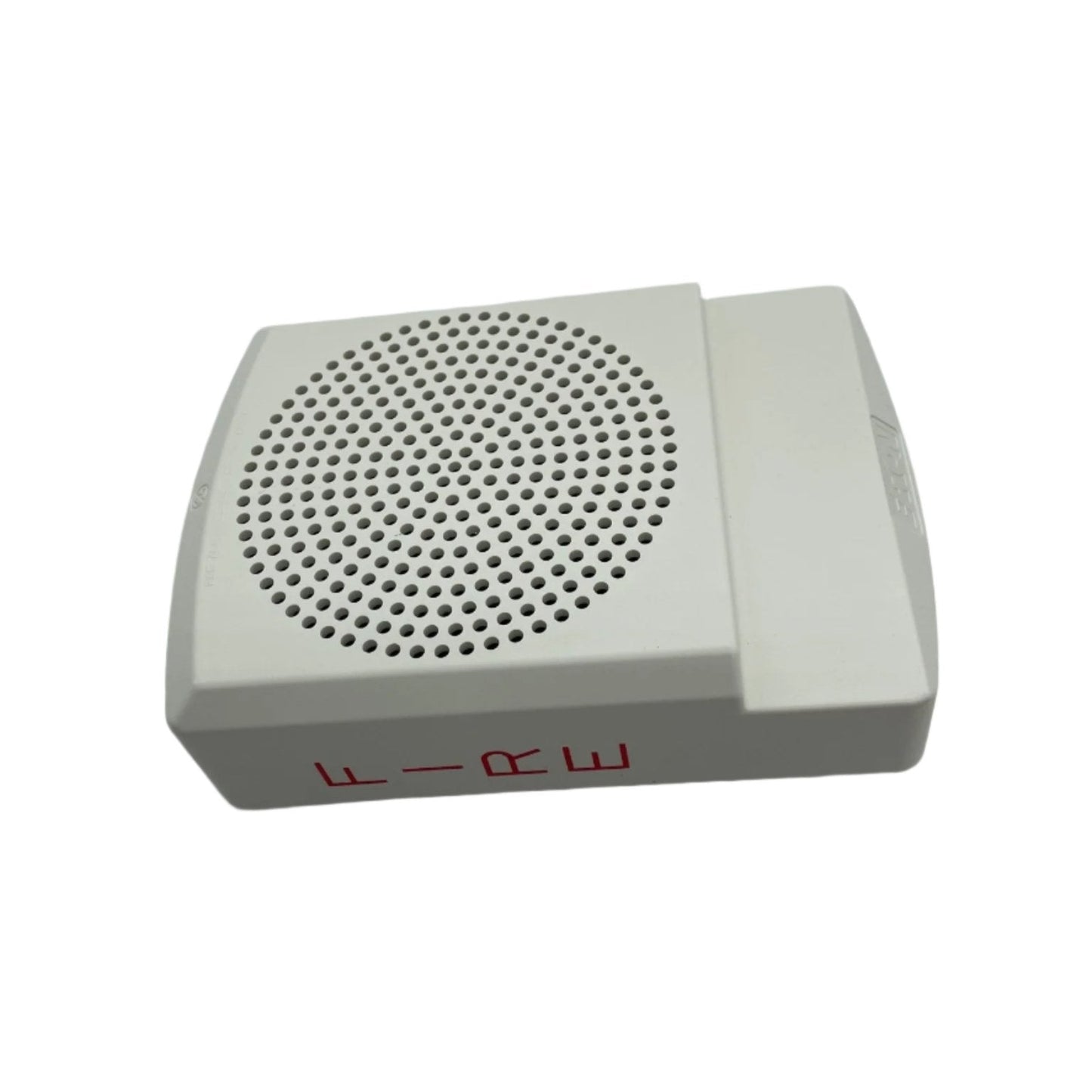 Eaton Wheelock ELSPKW Eluxa high-fidelity wall speaker from the Voice Systems line, showing its sleek design and grille.