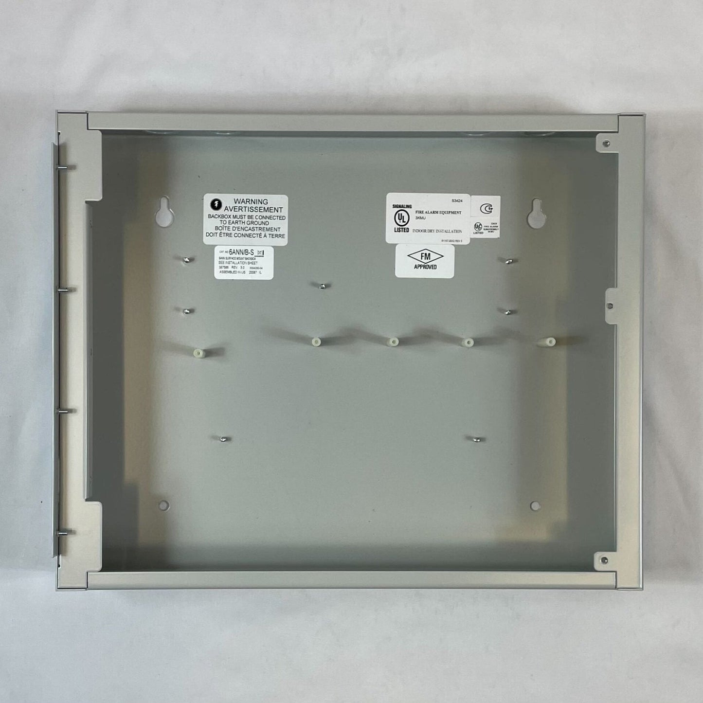 Edwards 6ANN/B-S replacement part for surface annunciator wall box, shown in the image.