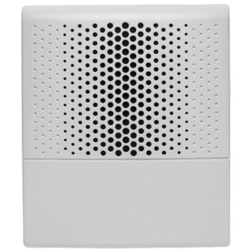 White Edwards G4AWF Genesis 4 ceiling appliance with visual device horns for fire alarm systems.