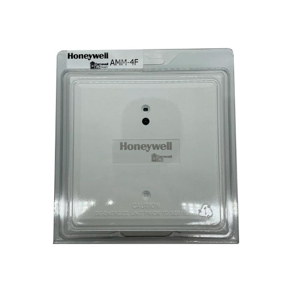 Gamewell-FCI AMM-4F addressable monitor module for fire alarm systems, single Class A or B IDC, compact and durable design.