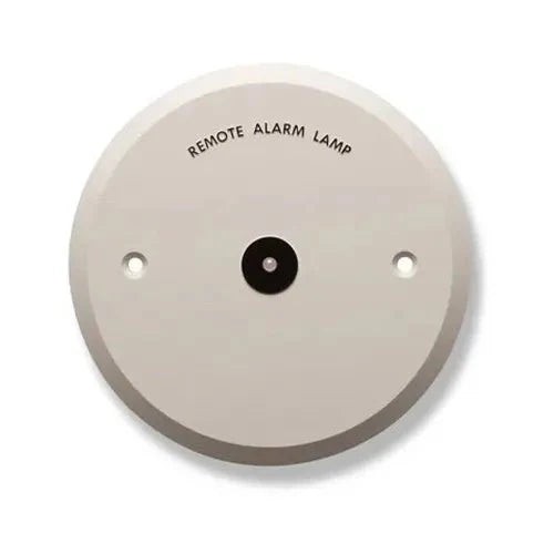 Siemens ILED-XC replacement part, ceiling-mounted intelligent lamp for fire alarm system, with brand and product details visible.