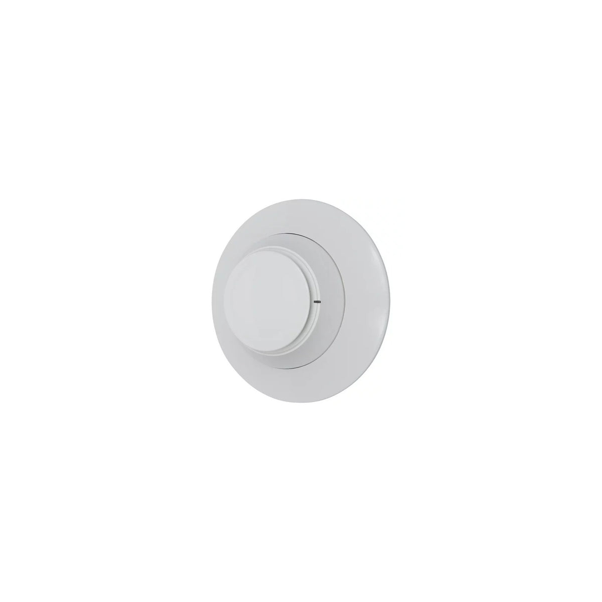 Silent Knight SK-PHOTO-W white photoelectric smoke detector, opposite angled view