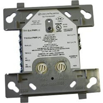 Fire-Lite CMF-300 addressable control module for fire alarm systems, featuring circuit connections and control components.