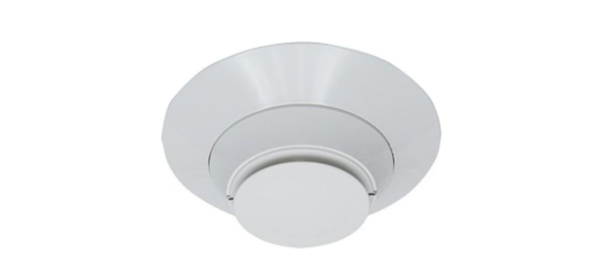 Notifier FSP-951-IV Ivory Photoelectric Smoke Sensor, fire alarm detector with smoke sensing technology.