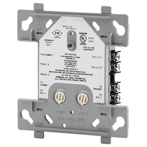 Silent Knight SK-RELAY intelligent relay module with multiple relay switches and connection terminals for automation systems.