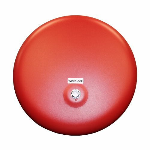 Eaton Wheelock MB-G10-24-R mass notification beacon with red visual alert light and mounting base for emergency signaling.