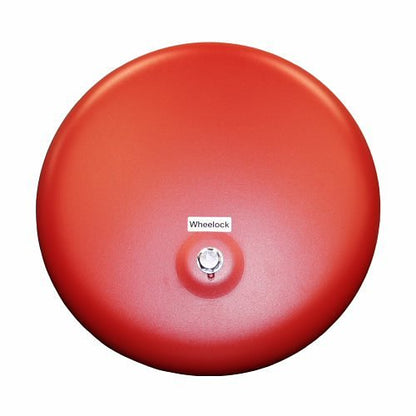 Eaton Wheelock MB-G10-24-R mass notification beacon with red visual alert light and mounting base for emergency signaling.