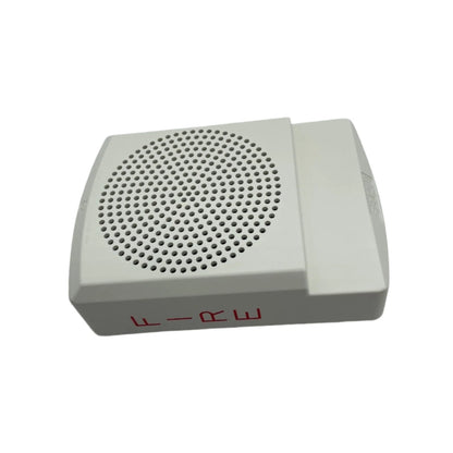 Eaton Wheelock ELSPKW Eluxa high-fidelity wall speaker from the Voice Systems line, showing its sleek design and grille.
