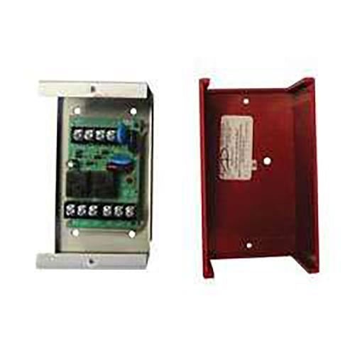 Fire-Lite MR-201/CR MR-Series relay module for fire alarm systems, showing the control relay with connection terminals