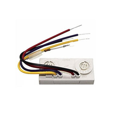 Fire-Lite MMF-301 addressable monitor module showing circuit connections and compact design for fire alarm systems.