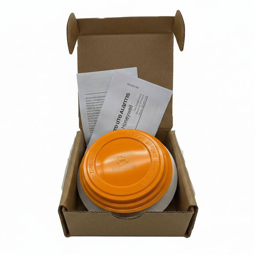 Fire-Lite SD365R photoelectric smoke detector with white casing, designed for residential and commercial fire safety.
