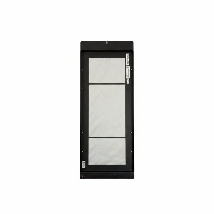 Notifier ADP2-640 control panel for fire alarm systems, featuring a sleek design with multiple control buttons and indicators.