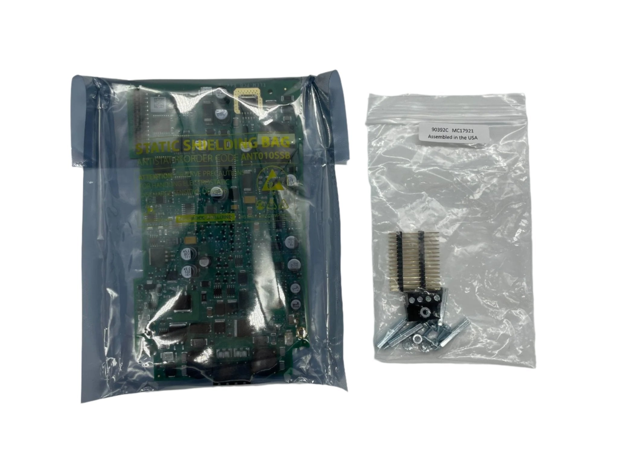Notifier LEM-320 interface board with multiple expansion ports, used for building automation and security system integration.