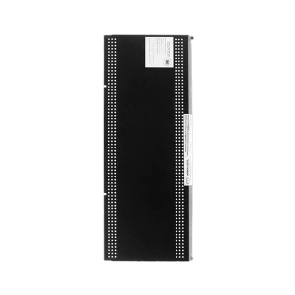 Notifier BP2-4 Battery Dress Panel cabinet with multiple battery compartments and control interface for fire alarm systems.