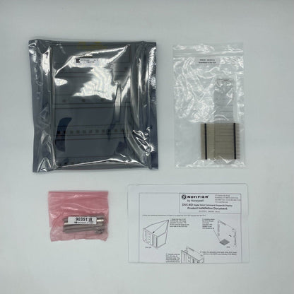 Notifier DVC-KD Voice Evacuation Module with digital keypad and display for fire alarm voice communication system.
