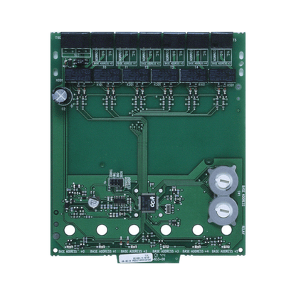 Notifier XP6-R XP Series relay control module with six relay outputs for building automation and security systems.