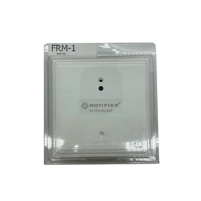 Notifier FRM-1 FlashScan relay module, addressable relay device for fire alarm systems, with multiple relay contacts and compact design.