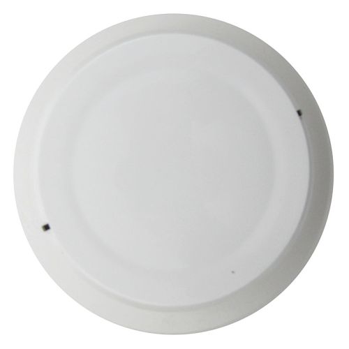 Notifier FSP-951 FlashScan photoelectric smoke detector showing a round white sensor with wiring connections, designed for fire alarm systems.