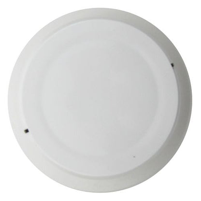 Notifier FSP-951 FlashScan photoelectric smoke detector showing a round white sensor with wiring connections, designed for fire alarm systems.