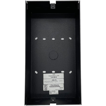 Notifier ABS-1B Annunciator Bus Satellite Module mounted on a surface box for fire alarm systems