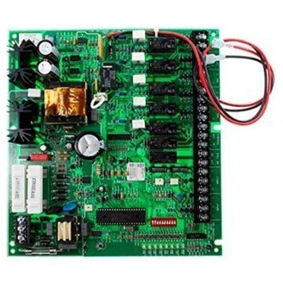 Siemens Cerberus PRO Panel Card PAD-3-MB interface board with electronic components and connectors on a circuit board.