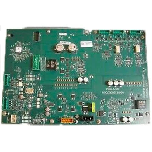 Siemens Cerberus PRO PAD-5-MB interface board for fire alarm panels, showcasing circuit connectors and electronic components.
