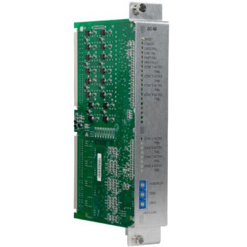 Siemens ZIC-8B zone indicating card with 8 outputs, replacement part for fire alarm systems, showing connectors and circuit board.
