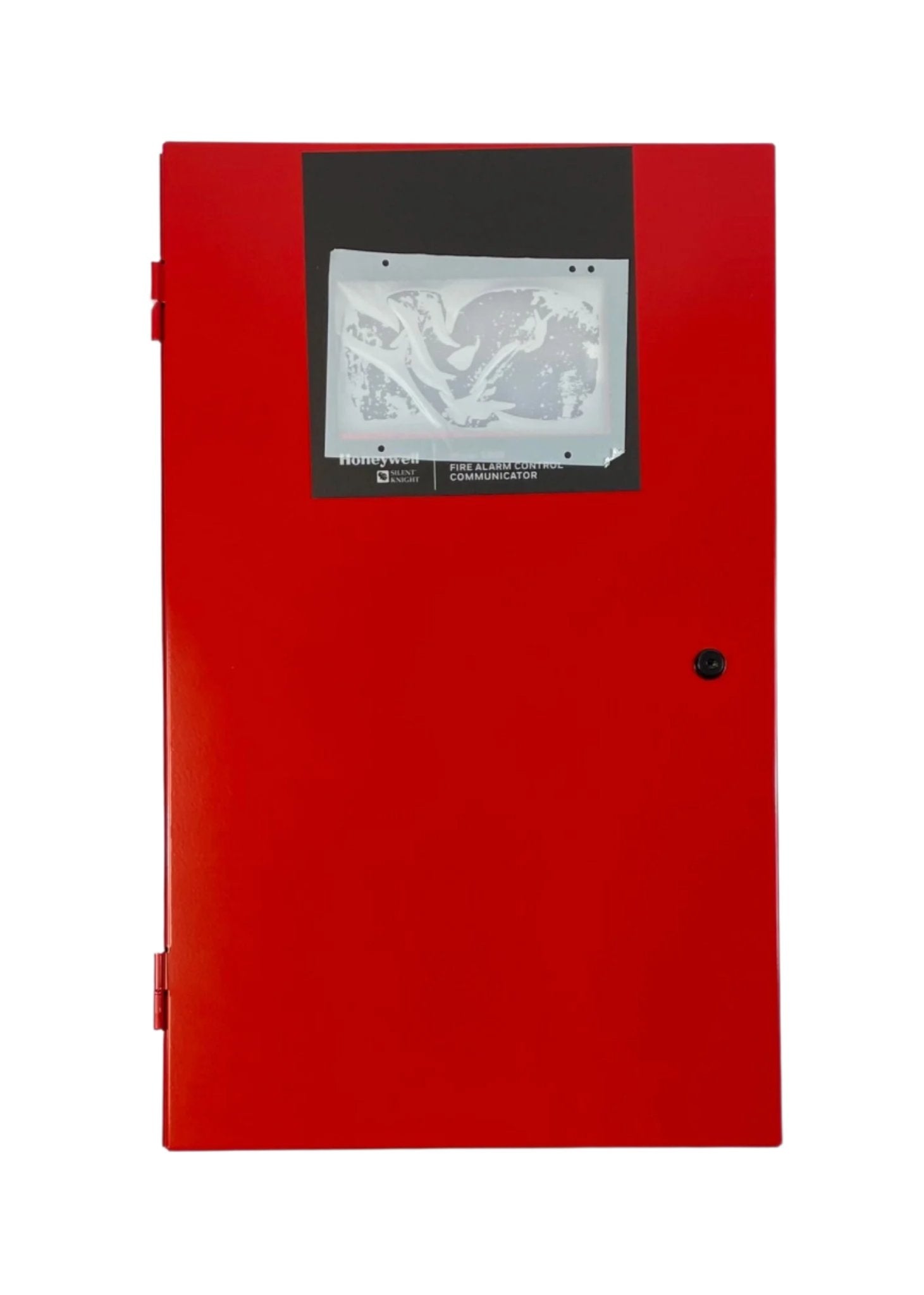 Silent Knight 6808 fire alarm control panel with digital display and multiple control points for reliable fire detection.