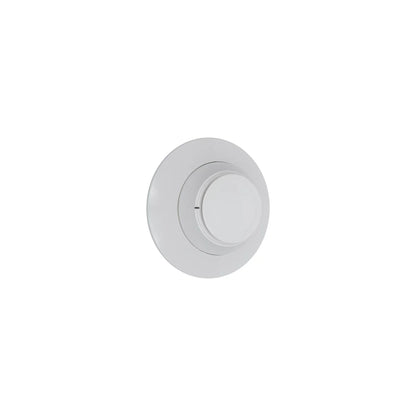 Silent Knight SK-PHOTO-W white photoelectric smoke detector, angled view