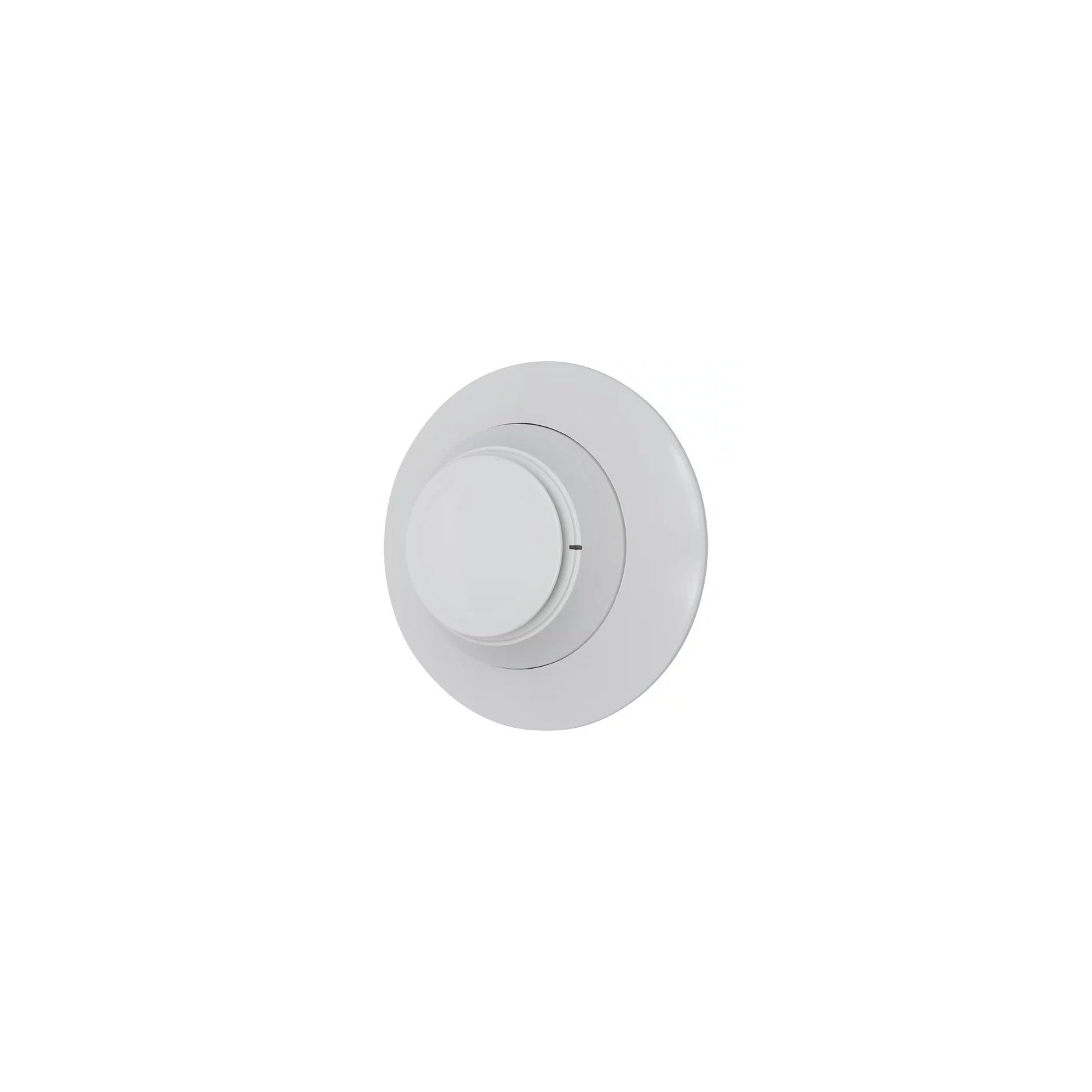 Silent Knight SK-PHOTO-W white photoelectric smoke detector, opposite angled view