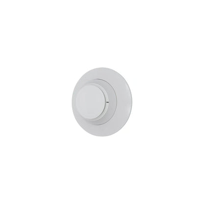 Silent Knight SK-PHOTO-W white photoelectric smoke detector, opposite angled view