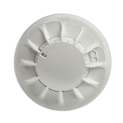 Simplex 4098-5612 TrueAlarm analog addressable heat detector, fixed temperature sensor for fire safety.
