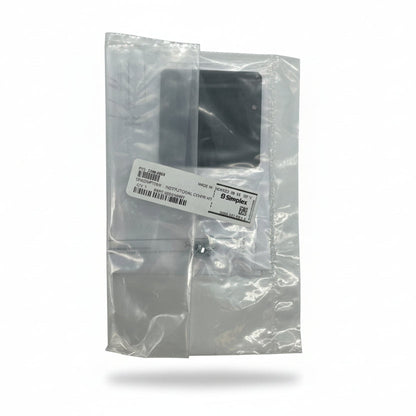 Simplex 2099-9828 pull station with institutional cover kit, mounted on wall, used for emergency fire alarm activation.