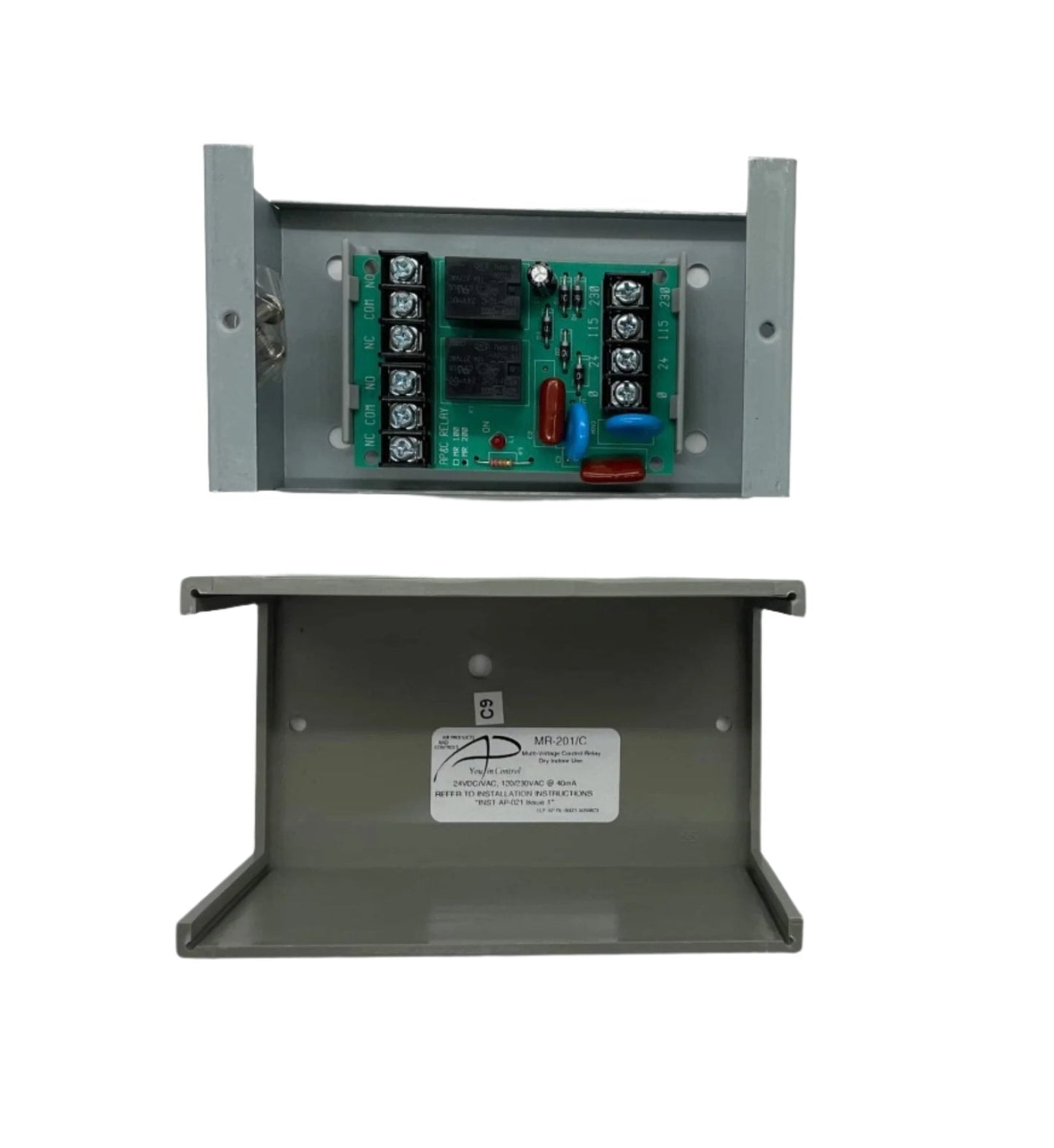 Simplex 2088-9010 Relay Module from Simplex, showing the compact relay device with connection terminals and model labeling.