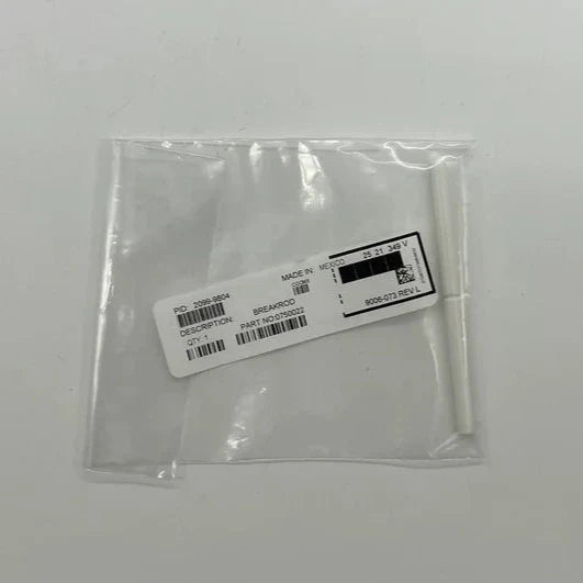 Simplex 2099-9804 Pull Station with replacement break rod for fire alarm system, mounted on a wall.