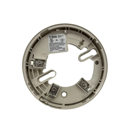System Sensor B501-IV 200 Series 4-inch mounting base in ivory, used for installing fire alarm system components.