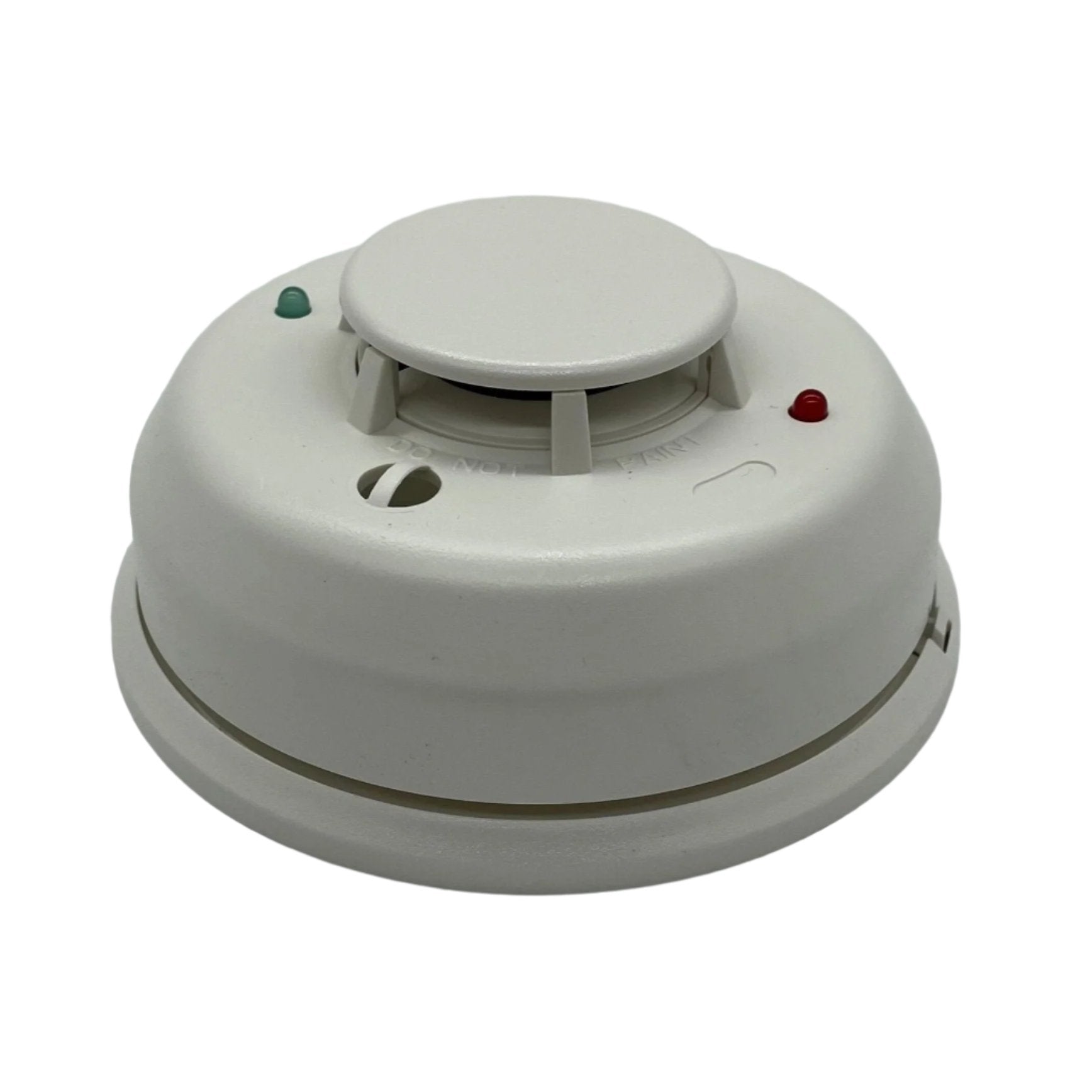 System Sensor 2WTA-B i3 2-wire smoke and heat detector with alarm sensors, mounted on ceiling for fire safety detection.