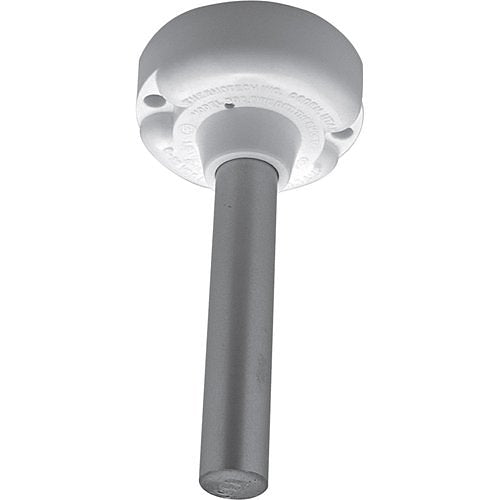 Thermotech 302-135 all-weather heat detector mounted on a ceiling, designed for detecting high temperatures in various environments.