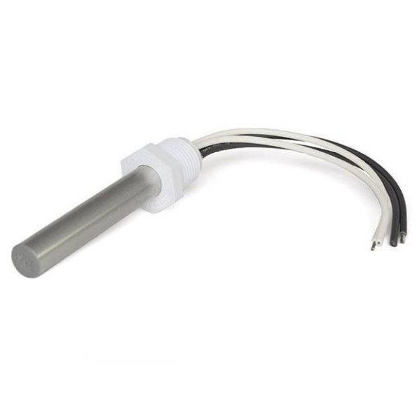 Thermotech 302-ET-194 all-weather heat detector mounted on a ceiling, designed for reliable temperature sensing in various conditions.