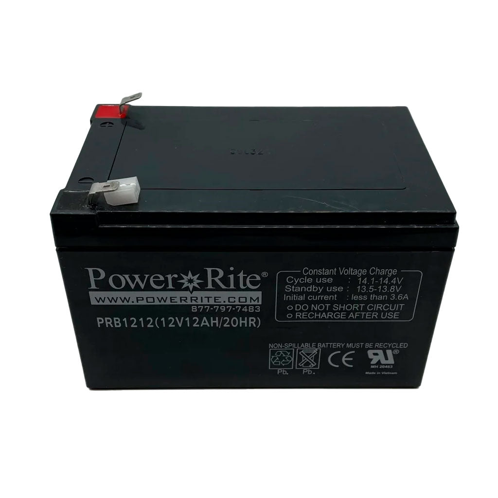 Vesda VBT-012 Replacement Part with sealed lead-acid battery for Vesda fire alarm systems.