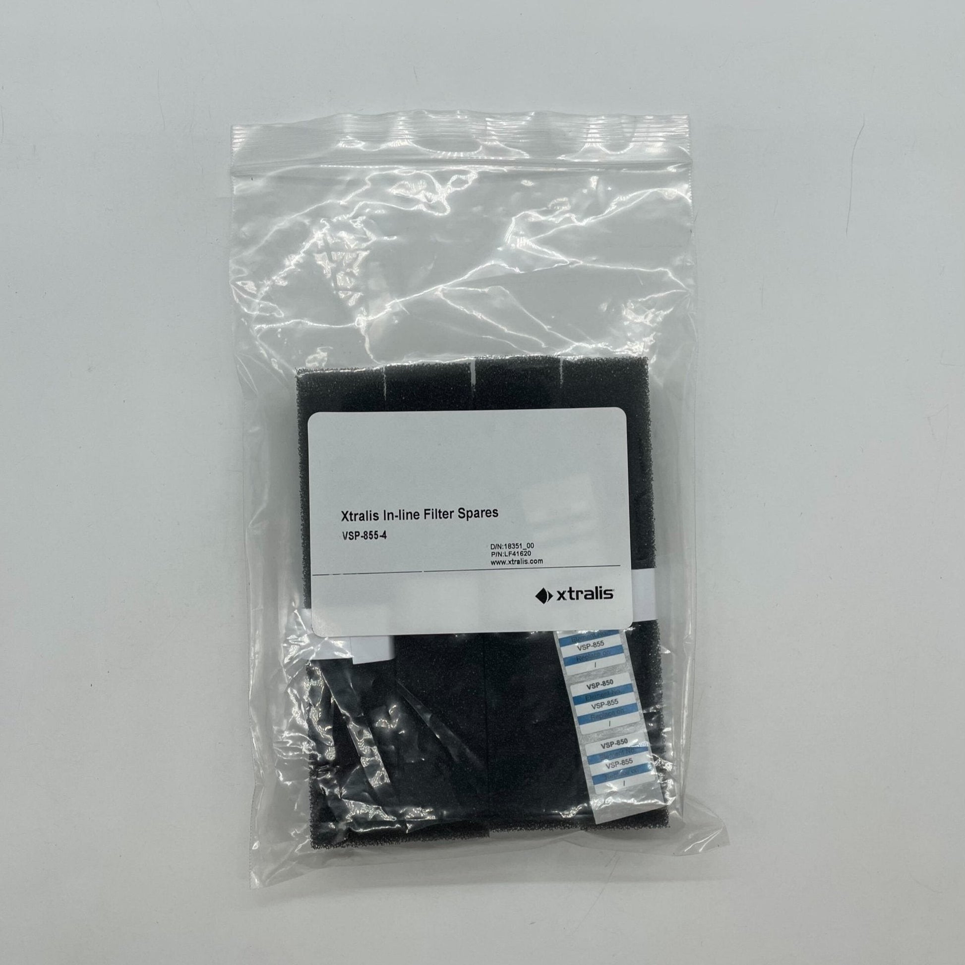 Vesda VSP-855-4 pipe sampling accessory, replacement part for Vesda fire detection systems, with filter in-line for air sampling.